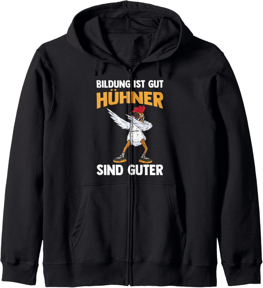 Huhn Schule Schüler Lehrer Küken Dabbing Hühner Kapuzenjacke
