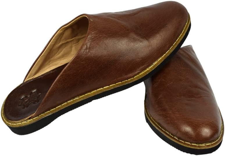Gartiam - 100% Leder Solide und Bequeme Hausschuhe für Damen und Herren für Zuhause oder Outdoor - T