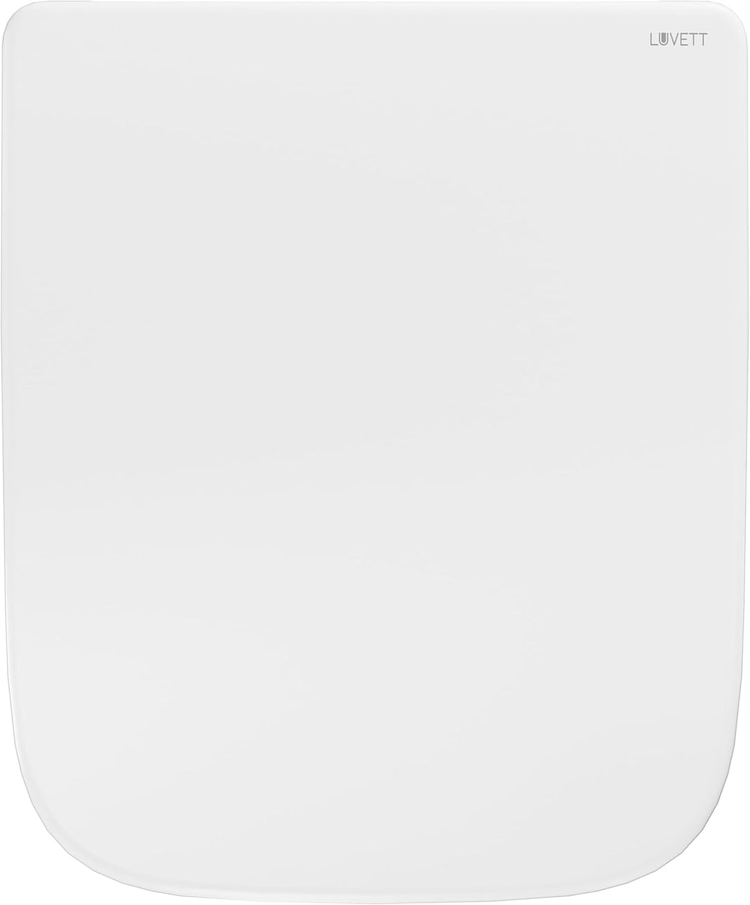 LUVETT® WC-Sitz inkl. 3 Edelstahl Montagelösungen & Absenkautomatik Softclose, Made in EU, antibakte