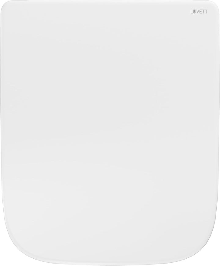 LUVETT® WC-Sitz inkl. 3 Edelstahl Montagelösungen & Absenkautomatik Softclose, Made in EU, antibakte
