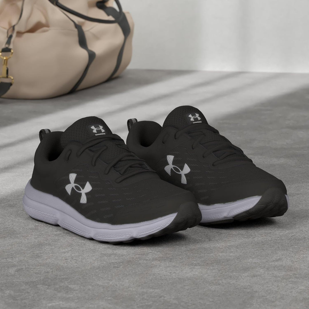 Under Armour Herren Ua Charged Assert 10 Laufschuhe 44 EU Black Black White, 44 EU Black Black White