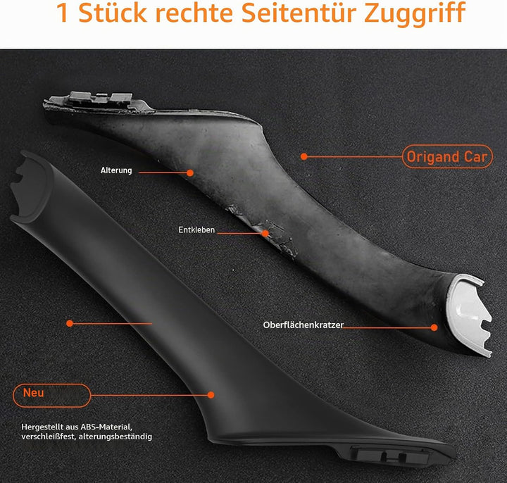 TTCR-II Kompatibel mit Türgriff BMW 5er F10/F11 Griff Innen Links-Hintertür，Innentürgriff,Türgriffbl