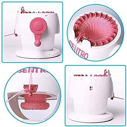 Yohencin Strickmaschine,22 Nadeln Smart Weaving Loom Knitting Round Loom,DIY-Doppelstrickmaschine fü