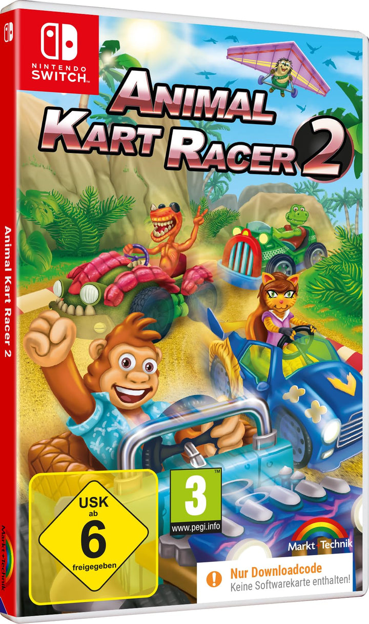 ANIMAL KART RACER - Familien Rennspiel für Nintendo Switch