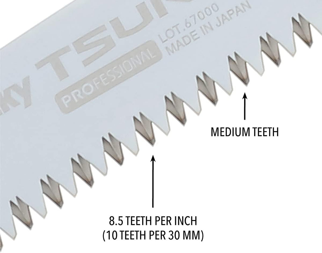 Silky 457-33 Ersatzklinge für 330 mm Tsurugi-Kurve mit mittleren Zähnen 330mm medium, 330mm medium
