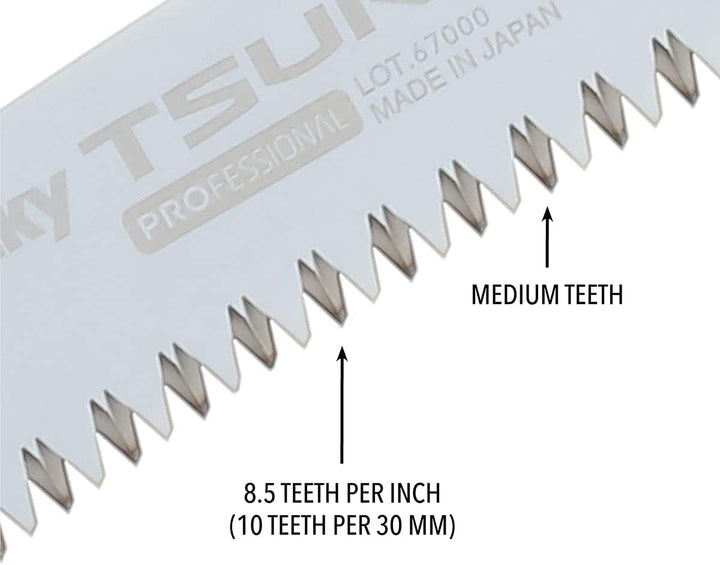 Silky 457-33 Ersatzklinge für 330 mm Tsurugi-Kurve mit mittleren Zähnen 330mm medium, 330mm medium