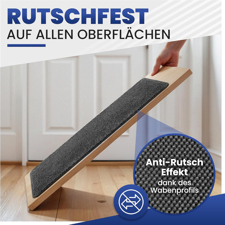 Mibao Fussmatte Innen 60 x 90 cm, Schmutzfangmatte für den Eingangsbereich, Türmatte, rutschfeste, S