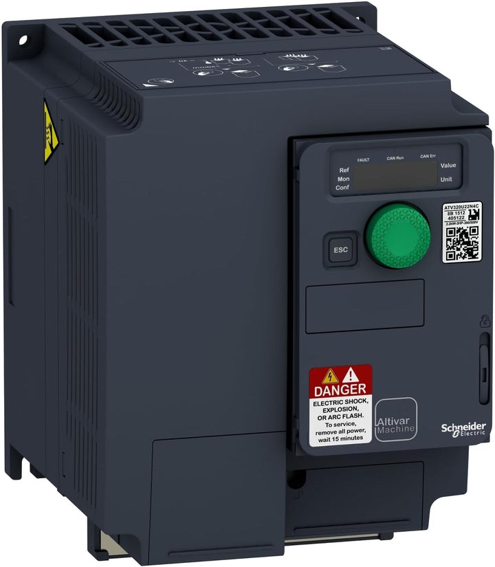 Schneider Electric ATV320U40N4C Frequenzumrichter , 4kW, 380-500V, 3 phasig, Kompakt, Altiva 4kW 3 p