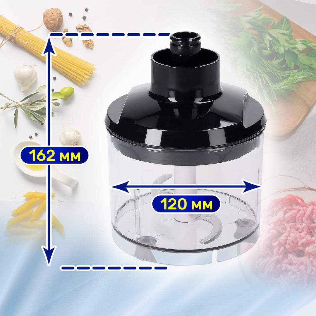 MONTERAL Blender Zerkleinerer für Stabmixer mit Originalcode 12043110 für Bosch MaxoMixx - Garantie