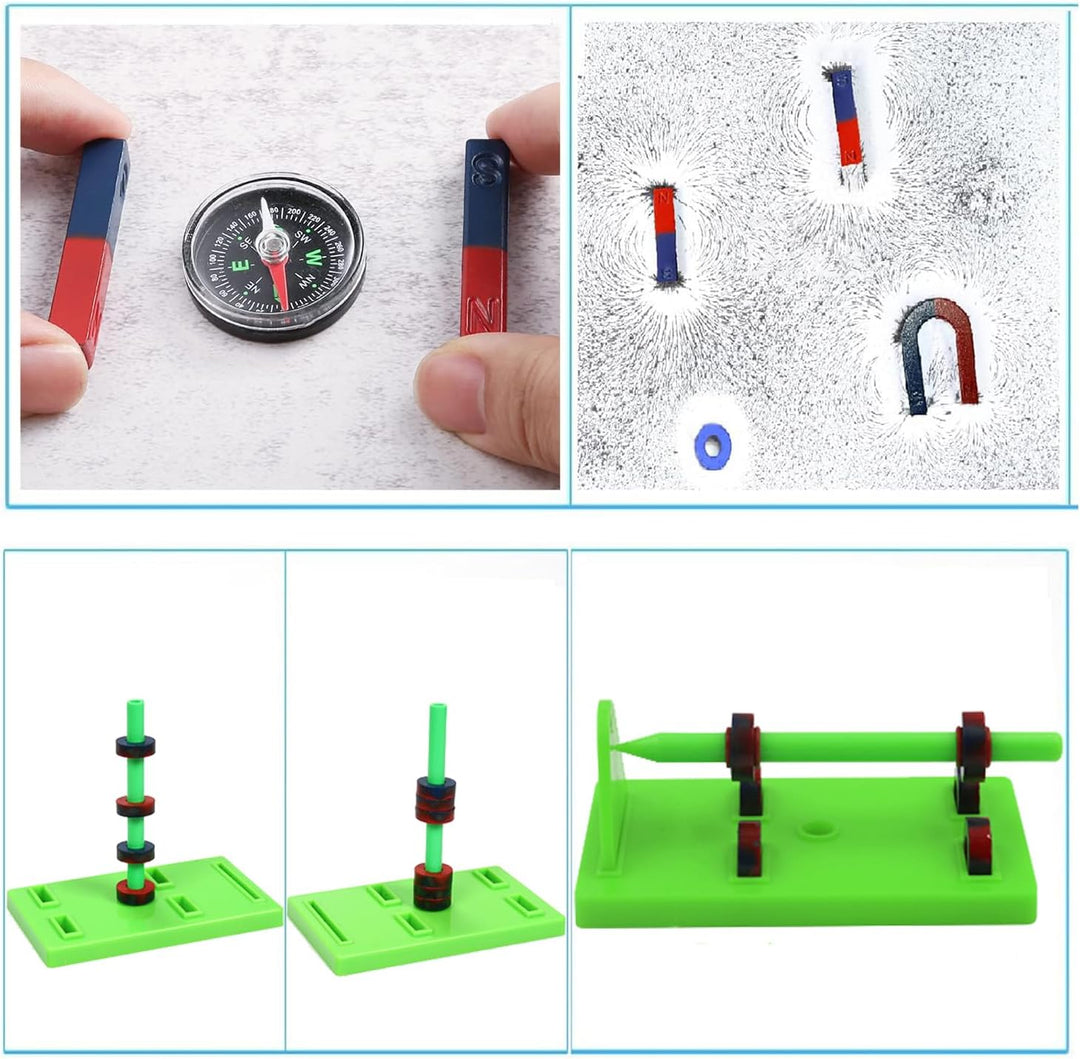 Kinder Magnete Set für Schüler Wissenschaft Lernen Magnetische Levitation Kit - Magnete für Kinder e