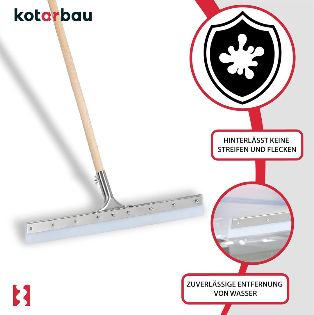 KOTARBAU® Silikonabzieher 595mm Wasserabzieher Bodenwischer Bodenabzieher Wasserschieber Bodenreinig