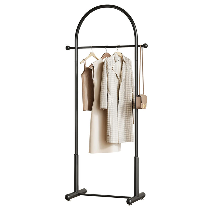 Schwerlast-Kleiderständer aus Metall – Bogenförmige platzsparende Garderobe für Kleidung & Accessoir