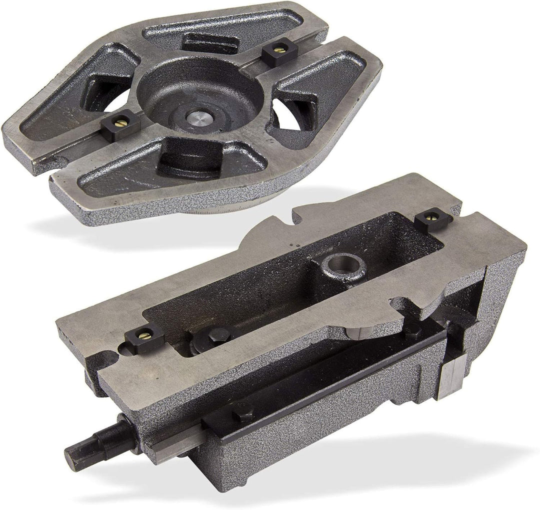 Präzisionsmaschinen Schraubstock Werkbankschraubstock 125 mm mit Spindelantrieb