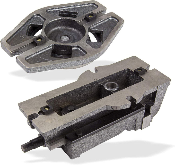 Präzisionsmaschinen Schraubstock Werkbankschraubstock 125 mm mit Spindelantrieb