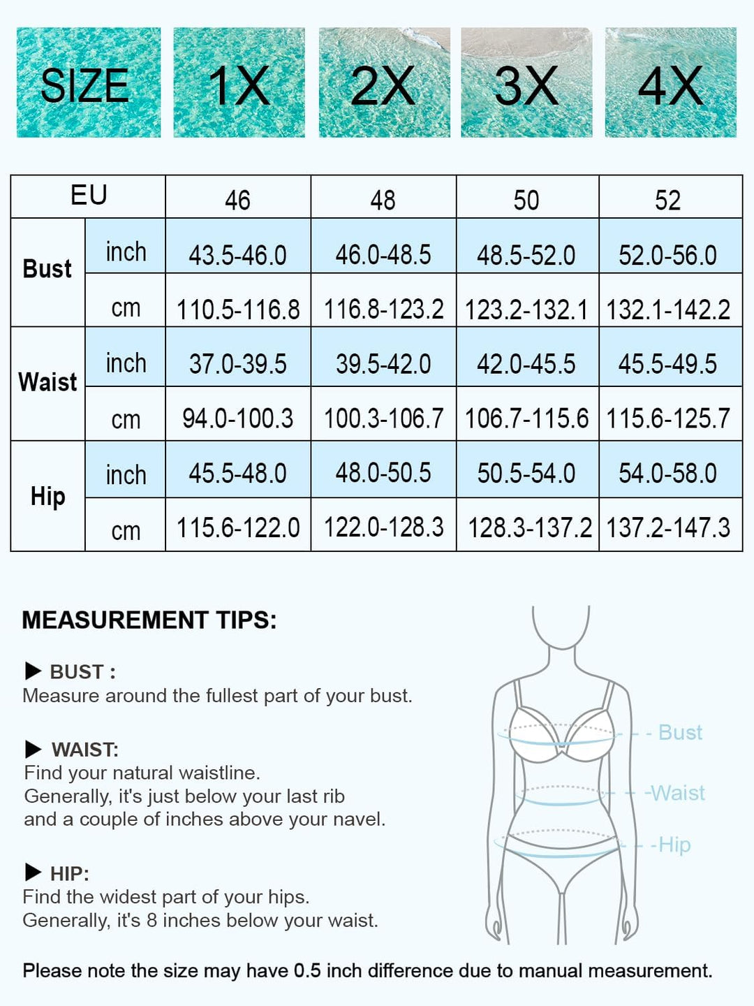 Halcurt UV Shirt Damen Übergrösse Rash Guard Kurzarm UPF 50+ Badeshirt UV Schutz Schwimmshirt Schnel