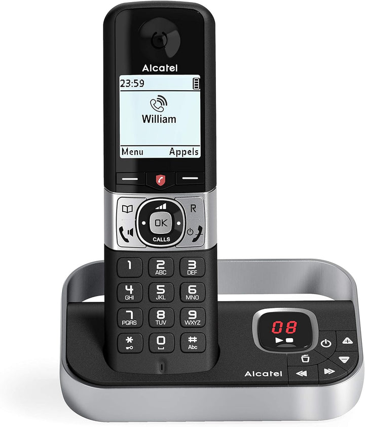 Alcatel Dect F890 Voice Duo BCK Scallblock, 3700601422863