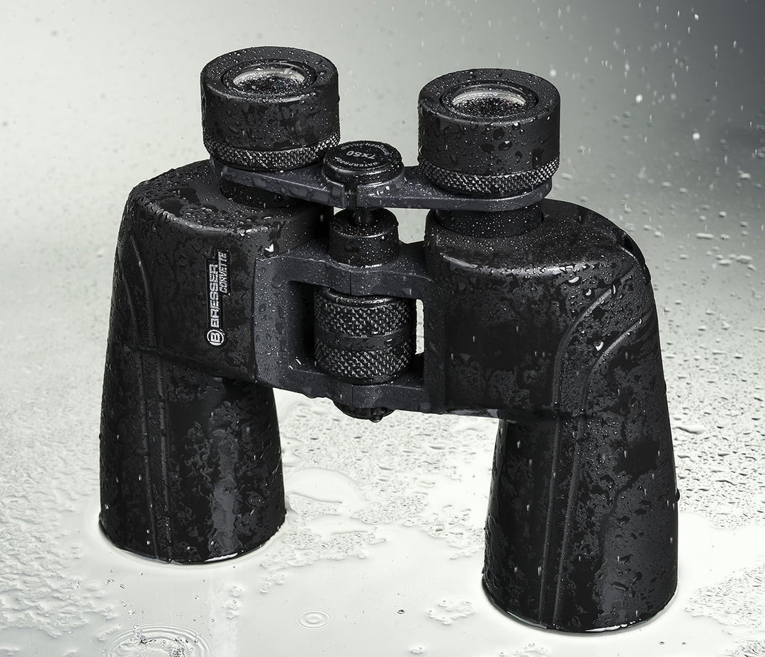 Bresser Fernglas Corvette 7 x 50 wasserdicht mit voller Mehrschichtvergütung und Stativanschlussgewi