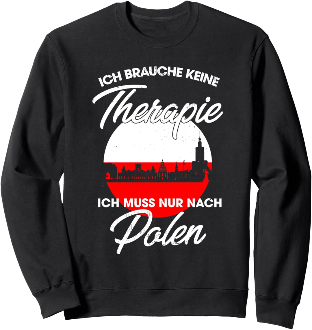 Polnische Flagge I Polen Urlaub I Polen Sweatshirt
