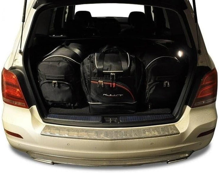 KJUST Kofferraumtaschen 4 stk kompatibel mit MERCEDES-BENZ GLK X204 2008-2015