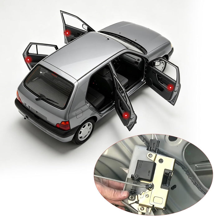 4x Zentralverriegelungsaktuator für Clio Megane Kangoo Türschlossmotor 7701039565 7702127213 7702127