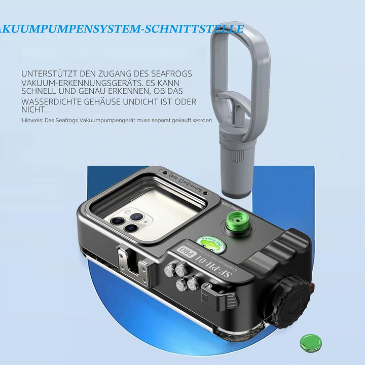 Sea frogs Waterproof Phone Case Upgrade,130ft/40m Underwater Phone case Professional Diving Phone Ca