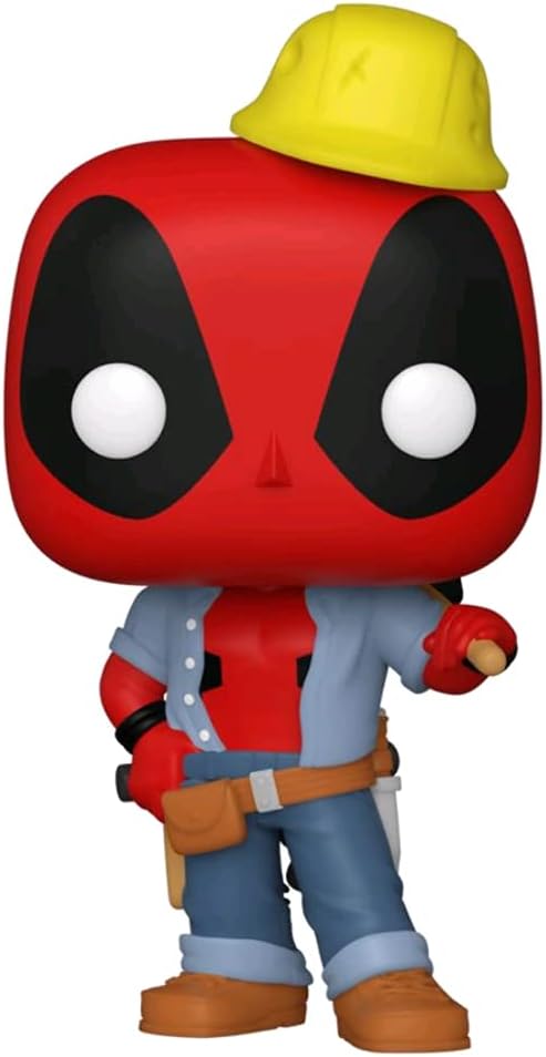 Funko POP! Marvel 30th Anniversary #781 Construction Worker Deadpool 54688