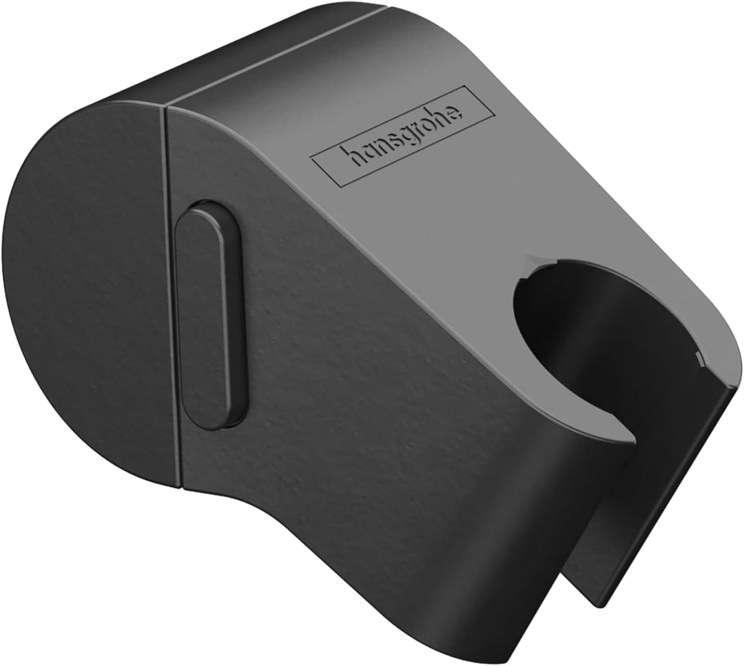 hansgrohe WallStoris - Push-Duschkopfhalterung, Duschbrausehalterung höhenverstellbar, Badezimmer Zu