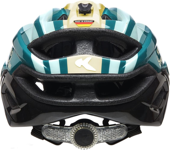KED Gravelon Lotus Fahrrad Helm grün/gelb 2022 maretini M (52-58cm), maretini M (52-58cm)