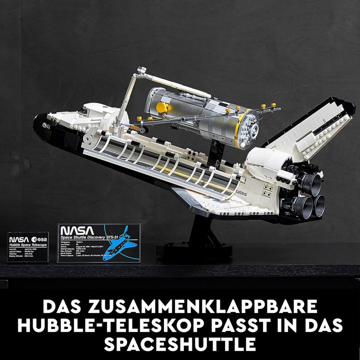 LEGO Icons NASA-Spaceshuttle "Discovery" Raumschiff, Rakete, Set für Erwachsene 10283 Single, Single