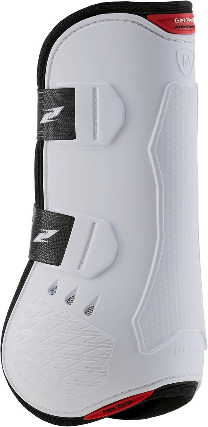 Zandonà Carbon Air Tendon Schutzgamasche für Pferde Taille L+ Weiss, Taille L+ Weiß