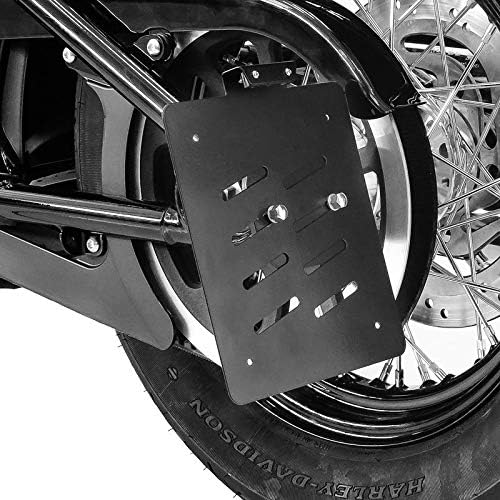 Seitlicher Kennzeichenhalter S für Harley Davidson Breakout 114 18-23 schwarz