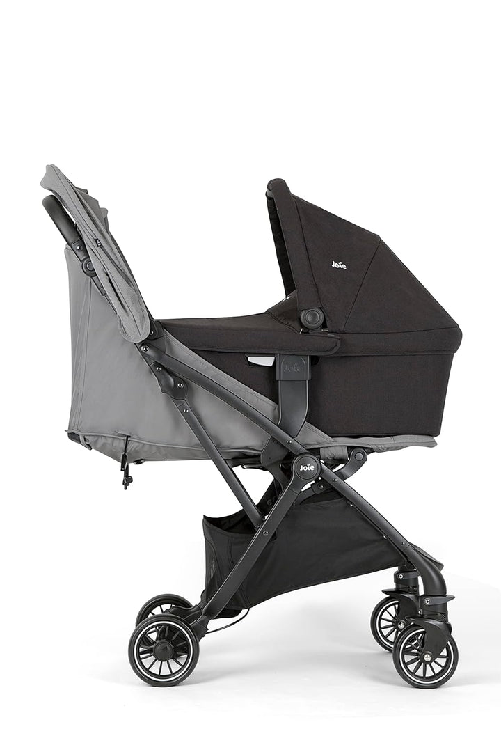 Joie tourist™ Buggy – Leichter, kompakt faltbarer Buggy mit Liegeposition & Regenverdeck, Travel-Sys