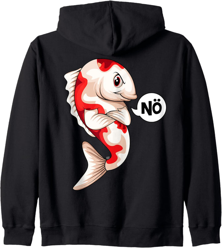 Koi Nö Koi Fisch Züchter Kapuzenjacke