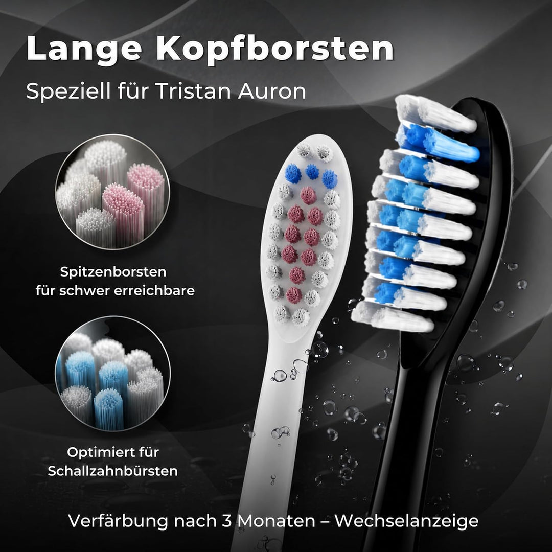 Elektrische Schallzahnbürste 55000 VPM, risikofrei 100 Tage testen | Tristan Auron Business Class Do