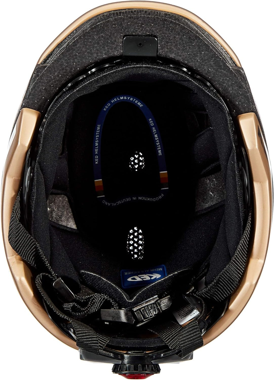KED Pina Kinder Fahrrad Helm matt goldfarben 2023 S (50-53cm), S (50-53cm)