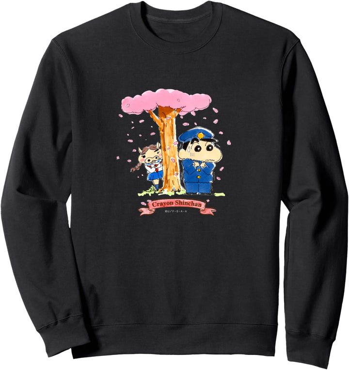 Crayon Shin-chan Unter dem Kirschbaum Sweatshirt