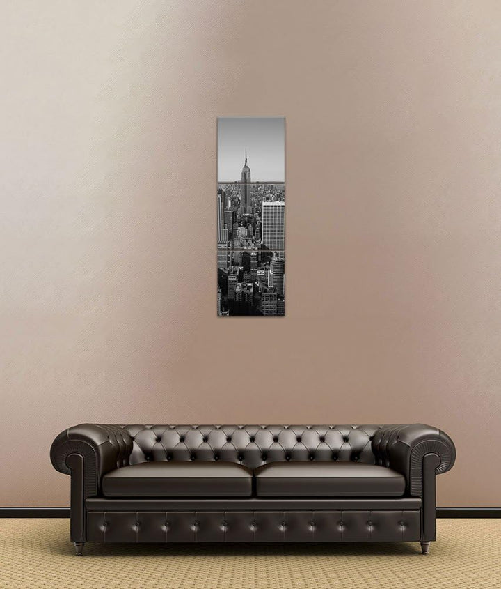 Bilderdepot24 Bild auf Leinwand | New York V in 50x160 cm als Panorama Wandbild XXL | Wand-deko Deko