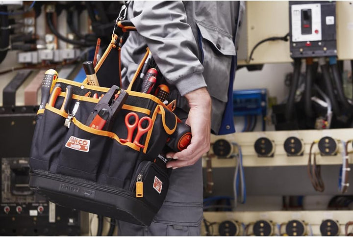 Bahco 4750FB3-12 Elektriker-Tasche, mehrfarbig, 30,5 cm 1 Mehrfarbig, 1 Mehrfarbig
