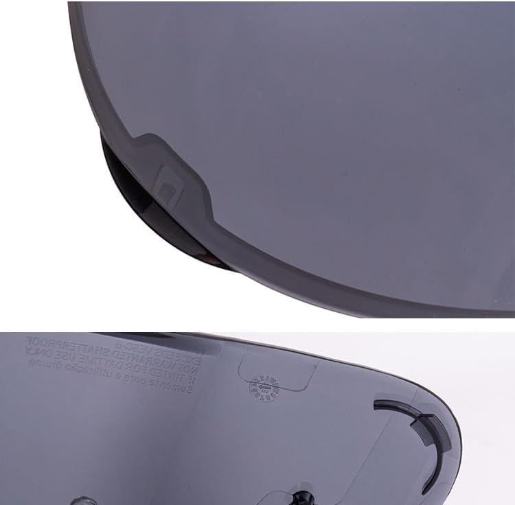 VCOROS Motorradhelm Visier für SEDICI Strada II/Strada 3/Vector,Motorrad Wind Schild Helm Objektiv V