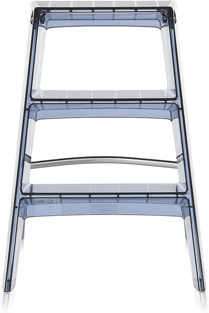 Kartell Upper, Klappleiter, H 60 cm, Staubblau, Staubblau