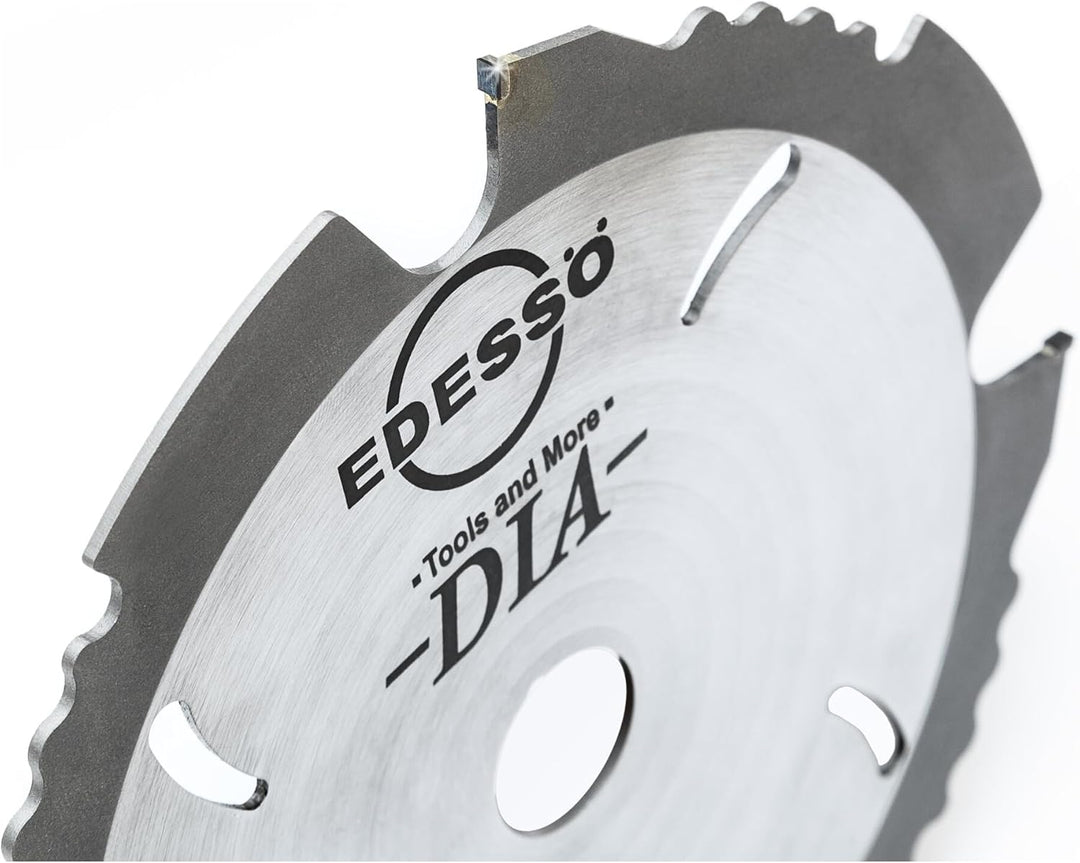 Edessö 5112501230 DP-Kreissägeblatt sdb 2 Knl DP 250x2, 4/1, 6x30 Z=12 F neg, Silber