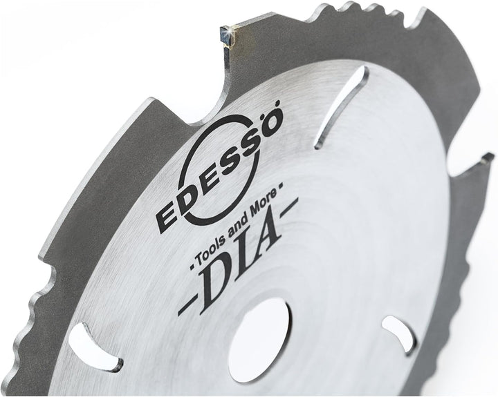 Edessö 5112501230 DP-Kreissägeblatt sdb 2 Knl DP 250x2, 4/1, 6x30 Z=12 F neg, Silber