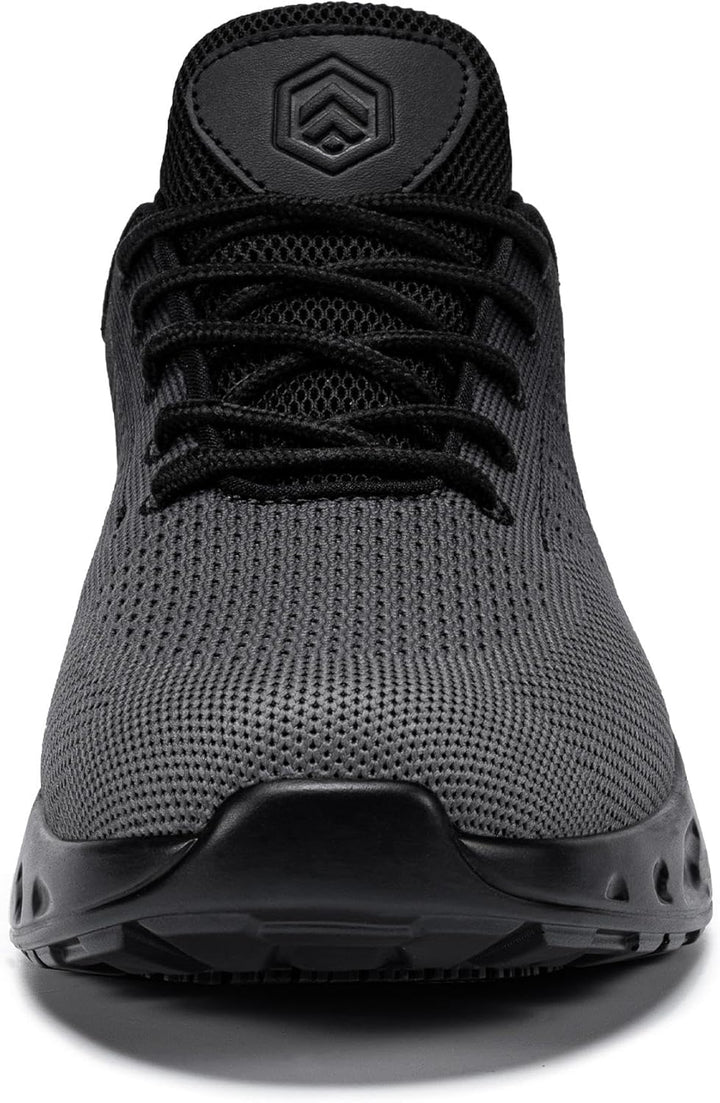 LARNMERN Wasserdicht Schuhe Laufschuhe Herren Sportschuhe Kochschuhe rutschfeste Turnschuhe Fashion