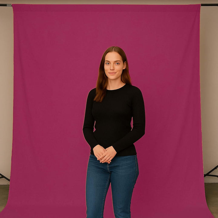 Walimex Stoffhintergrund 2,85 x 6m rosé, rosé