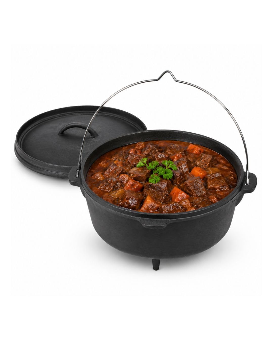 barbecook Kochtopf/Dutch Oven 9 L Grillzubehör, Black, Schwarz