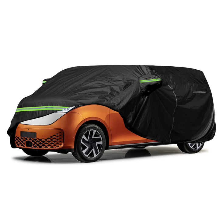 Autoabdeckung Wasserdicht Atmungsaktiv Passend für VW ID. Buzz, ID. Buzz Cargo, Vollgarage Autoplane