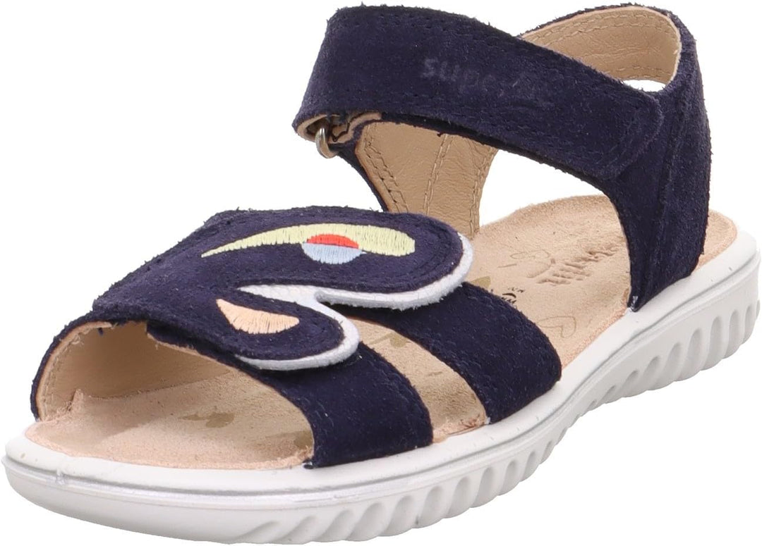 Superfit Mädchen Sparkle Sandale 25 EU Blau 8000, 25 EU Blau 8000