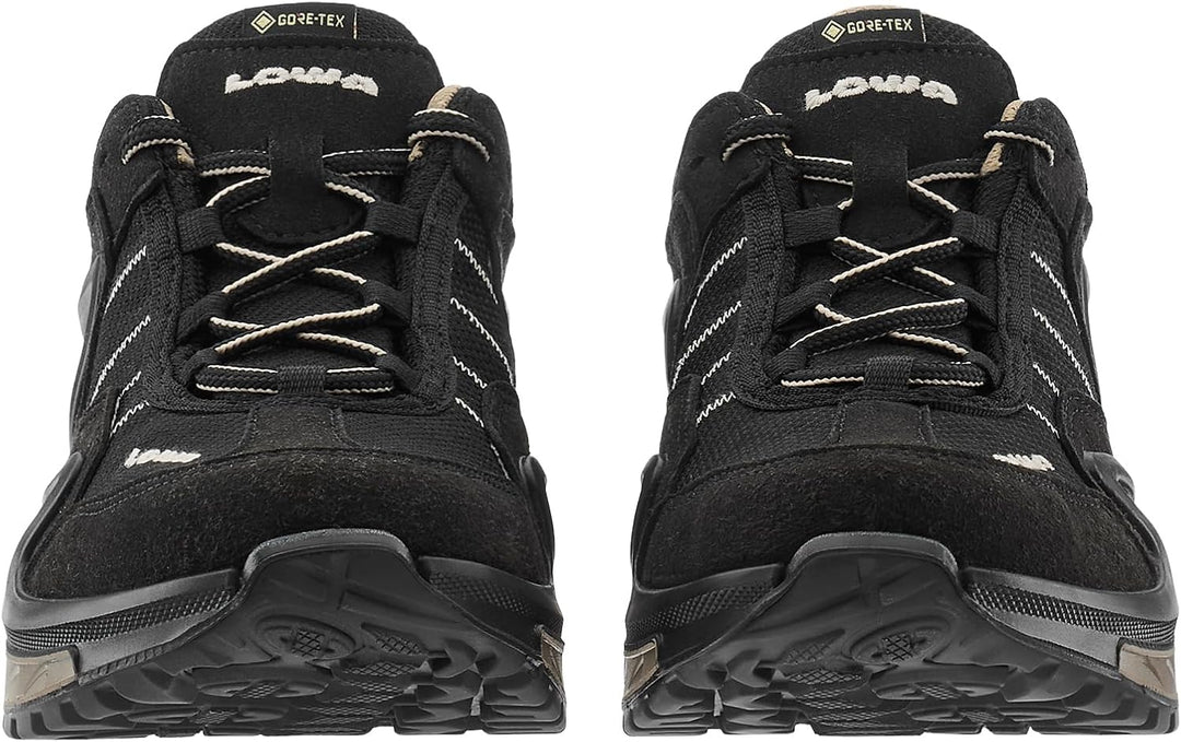 LOWA Halbschuh GORGON GTX [2024] 37 EU Schwarz Champag, 37 EU Schwarz Champag