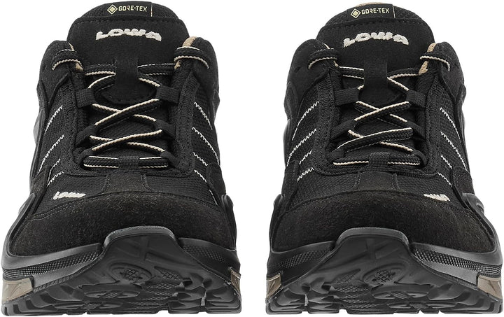 LOWA Halbschuh GORGON GTX [2024] 37 EU Schwarz Champag, 37 EU Schwarz Champag
