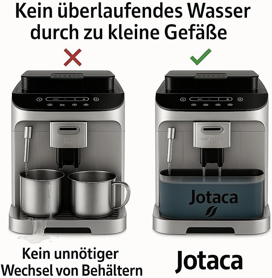 Entkalkungs- und Spülbehälter kompatibel mit DeLonghi ECAM (Magnifica - EVO), Magnifica - EVO